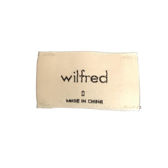 Aritzia Wilfred 100% Linen Navy Blue Gelas High Waisted Paper-bag Shorts Size 0 - Picture 7 of 8